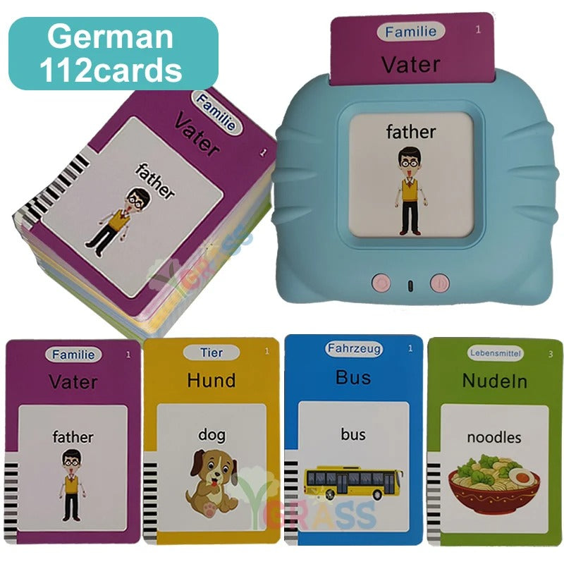 SmartyTalk Flash Pack – Interactive Audio Flash Cards for Smarter Learning - Mini Alpha Creation